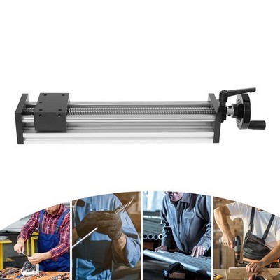 250mm Optical Axis Sliding Table Rail Manual Sliding Table Linear Rail Guide