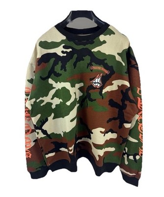 Chrome Hearts x Matty Boy - Camouflage Caution Pullover GR: XXL