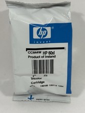 HP 60XL Tri-Color High Yield Ink Cartridge CC644WN Sealed