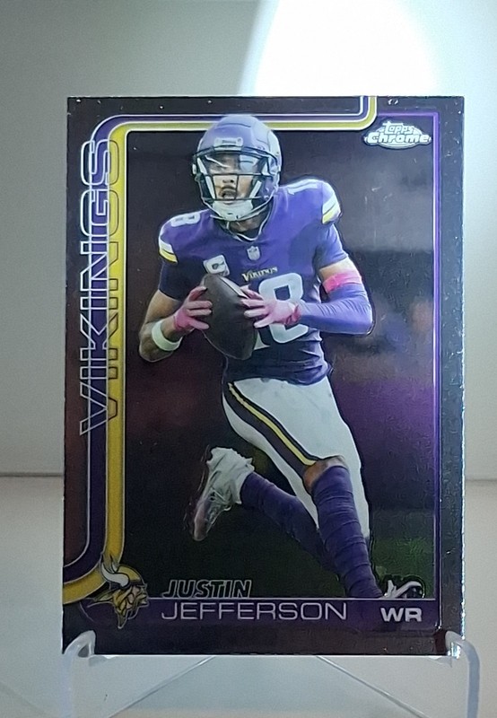2025 Topps Chrome - Justin Jefferson #195