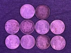 Morgan 90% SILVER Dollars 8 Coins + 2 Peace  90% SILVER dollars~ FREE SHIPPING