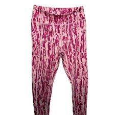 Z By Zella Women's Active Leggings Hight Waist Color Pink Size Medium 8/10
