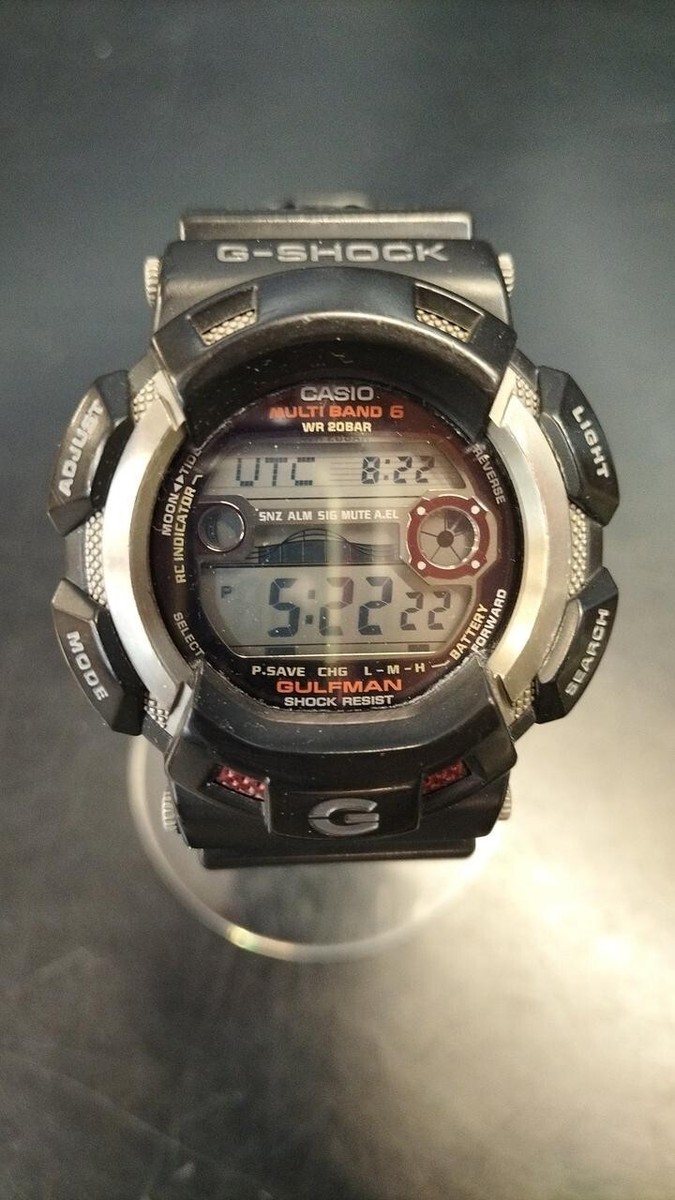 CASIO G-SHOCK GW-9110-1JF Black Red GULFMAN Master of G Mens