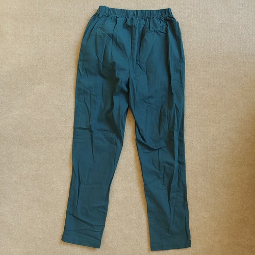 Woman Within Chino Pants Womens Sz 12W Forest Green Tapered Elastic Waist NWOT - Picture 6 of 6