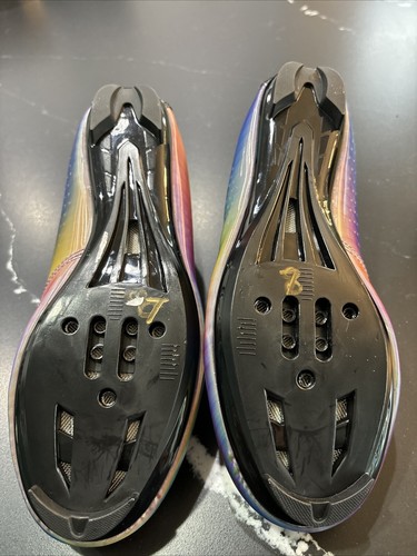 Zapatos de Ciclismo Talla 39 Arco Iris Iridiscente DEPORTE - Imagen 3 de 5