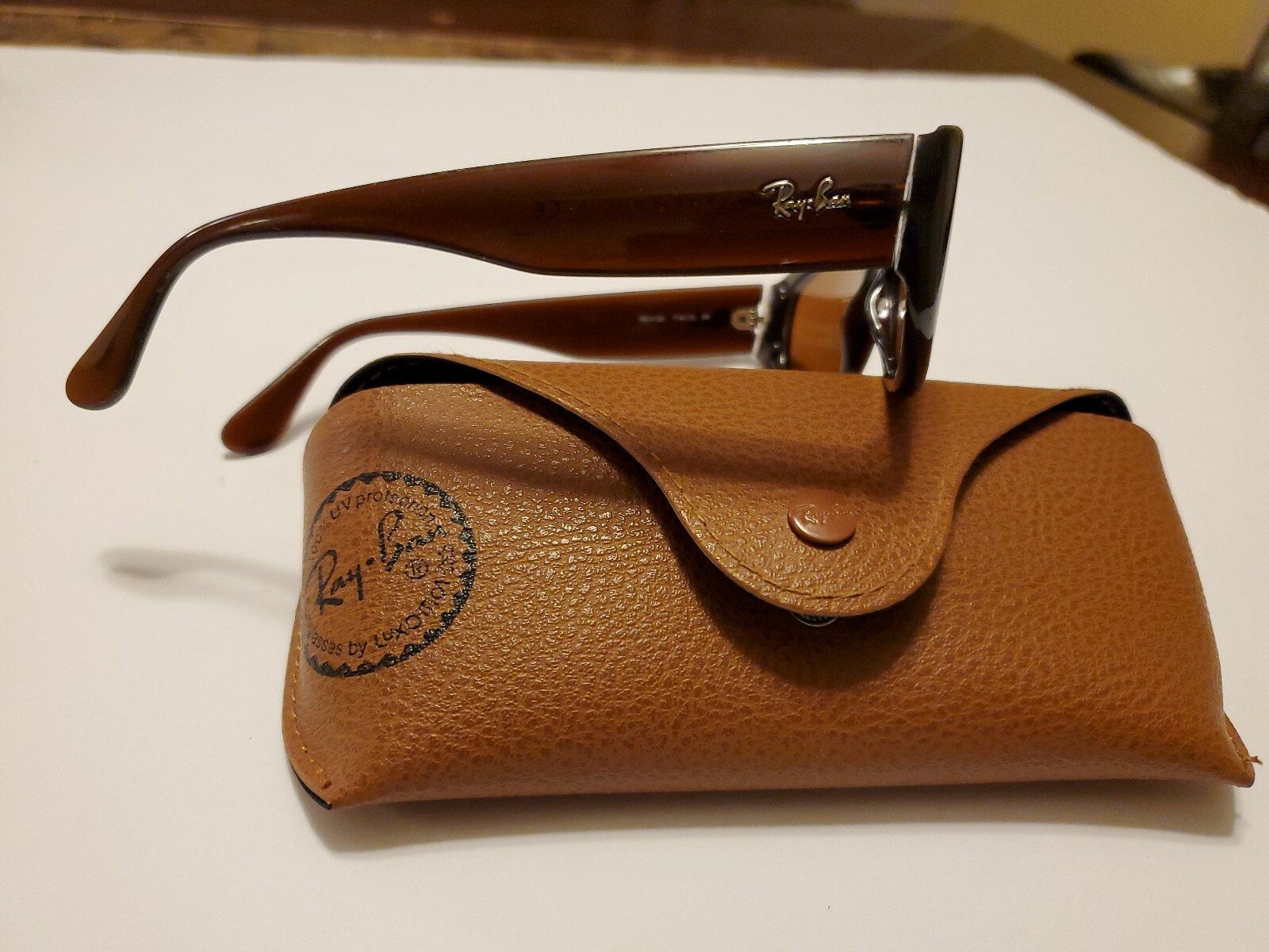 Authentic RayBan Sunglasses RB 4135 714-13 3N Br… - image 4