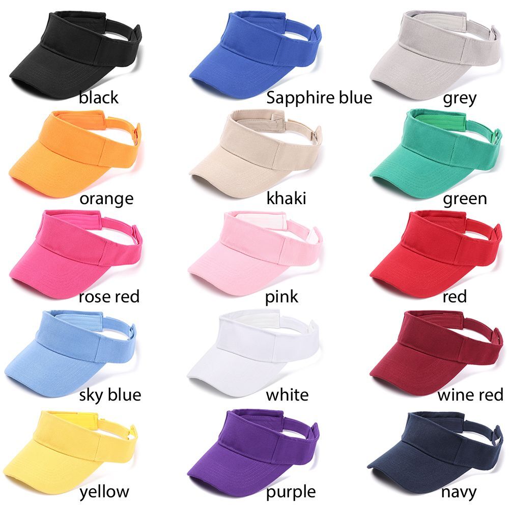 Top Cotton Casual Sports Outdoor Sunscreen Sun Visor Lens Sun Hat