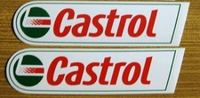 2 kleine Aufkleber Decal CASTROL Motorsport Rallye Youngtimer DRM Polo WRC  118