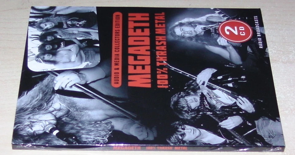 MEGADETH 100% TRASH METAL AUDIO & MEDIA COLLECTORS EDITION DOPPEL CD NEU & OVP - Bild 4 von 4