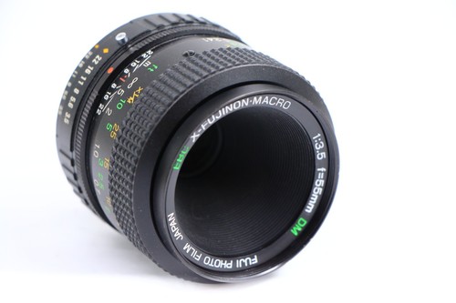 FUJI EBC X-FUJINON-MACRO 55MM F3.5 DM LENS 55/3.5 FUJICA AX mount Free US Ship - Picture 3 of 19