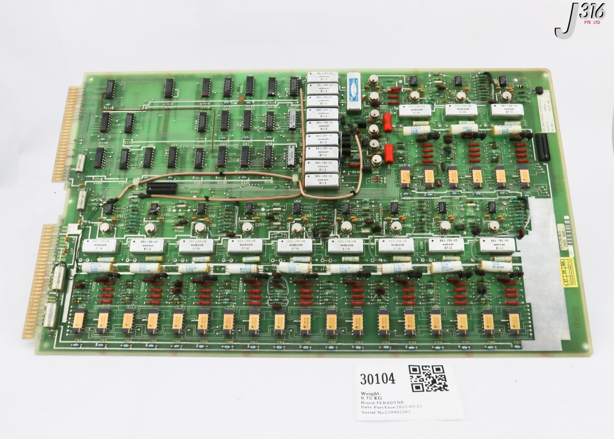 30104 TERADYNE PCB, PROG LP/HP FILT, 879-298-00 AD298 | eBay