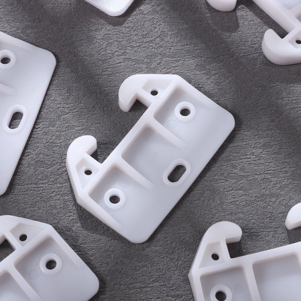 10 Pcs Plastic Latch Cabinet Drawer Rail Socket Guides for Old Drawers