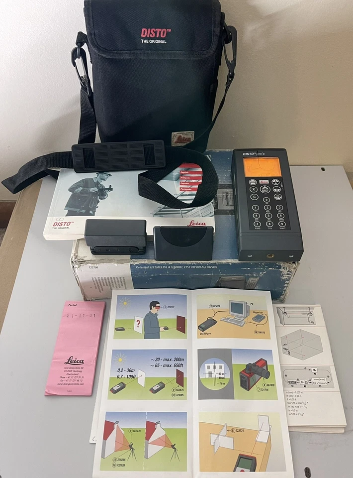 Leica DISTO pro4/Pro a, medidor de distancia láser. Foto 2 de 4