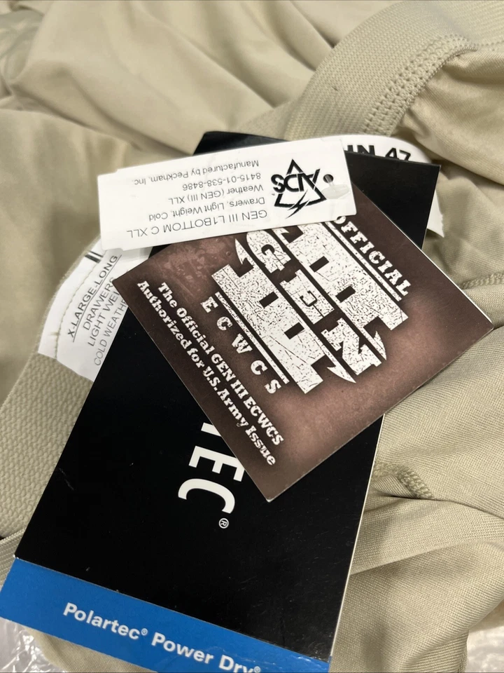 NUEVO CON ETIQUETAS, cajones, clima frío, bronceado, marrón, sedoso, X-grande/largo, 47/217 (mz) Foto 4 de 4