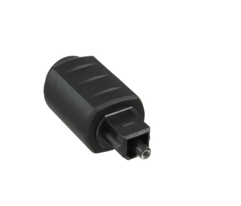 Adattatore Toslink maschio / Mini Toslink 3,5mm femmina, accoppiatore ottico