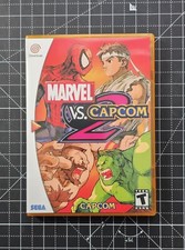 Dreamcast Marvel vs Capcom 2 Custom Case WIth Insert - NO Game or Manual