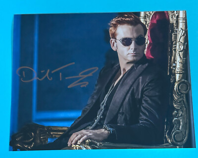 David Tennant  -   Good Omens  -  signed, original Autogramm !!!