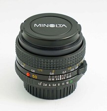 Minolta MD 50mm F1.7 with Minolta MD Mount