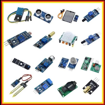 16 in 1 Sensor Module Package Project Super Starter Kit for Raspberry Pi 2 3