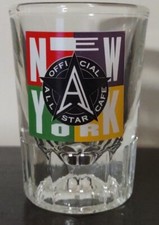 All Star Cafe New York Shot Glass New