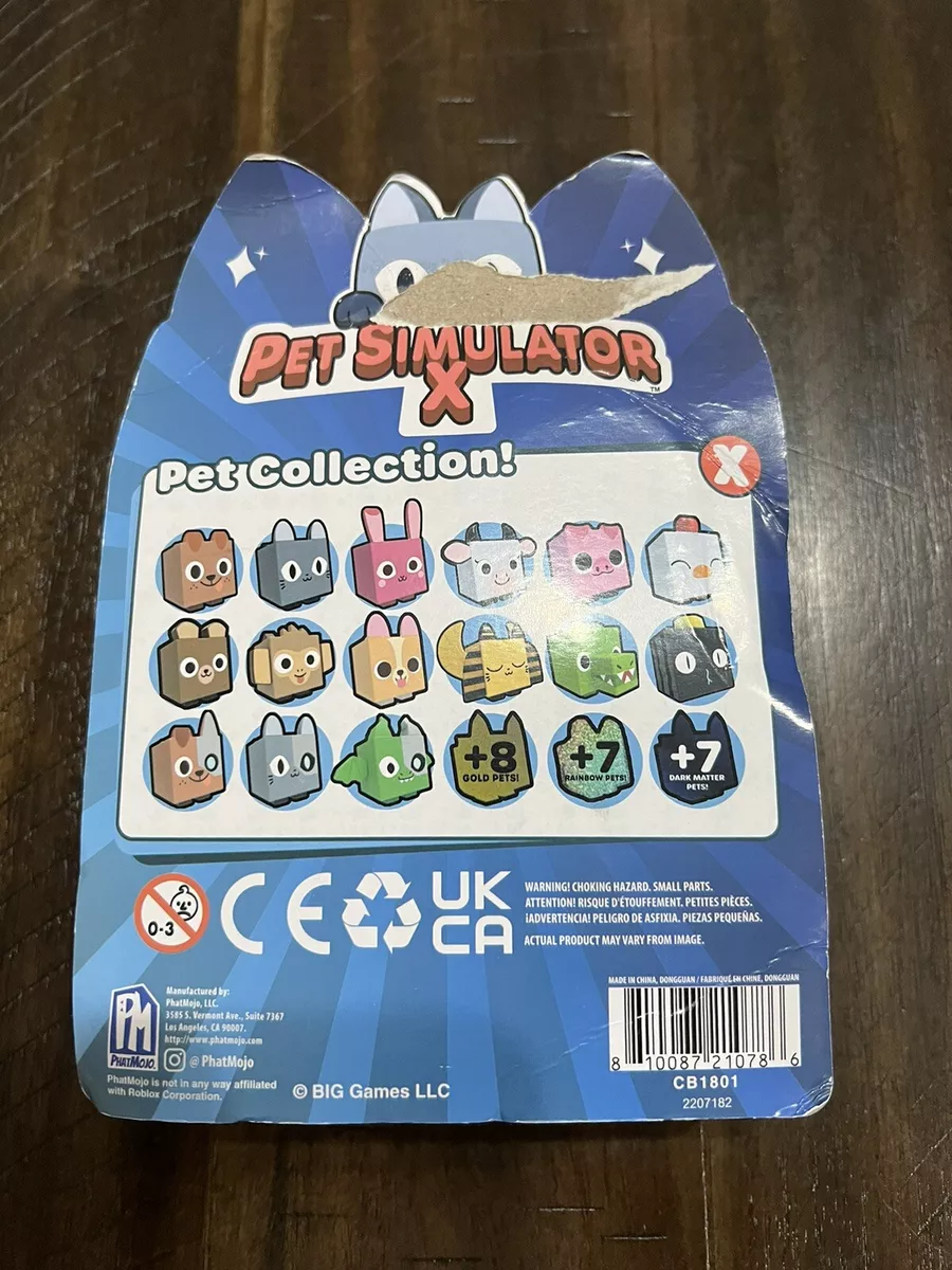 Pet Simulator X Series 1 Big Games 2 Pack Mystery Eggs With Rare DLC Code  New