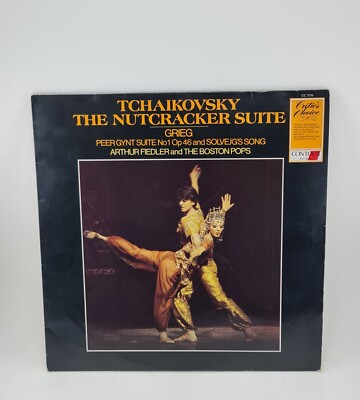 Tchaikovsky The Nutcracker Suite The Boston Pops Orchestra Rare Vinyl Record LP 