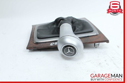 Selectora De Cambios Y Boot Para Mercedes W204 C300 2008-2011 | Cuero Negro | Original Alemán | Garantía 6 Meses