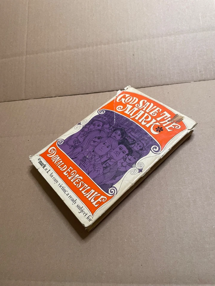 God Save the Mark, Donald E. Westlake 1967. 1st printing - Image 2 of 4