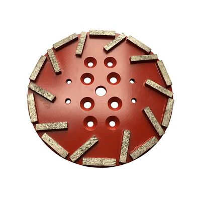 10'' Concrete Diamond Grinding Disc Plate Edco, Blastrac, Husqvarna, 20 Turbo ...