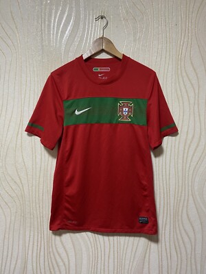 PORTUGAL 2010 2011 HOME FOOTBALL SHIRT SOCCER JERSEY NIKE 376894