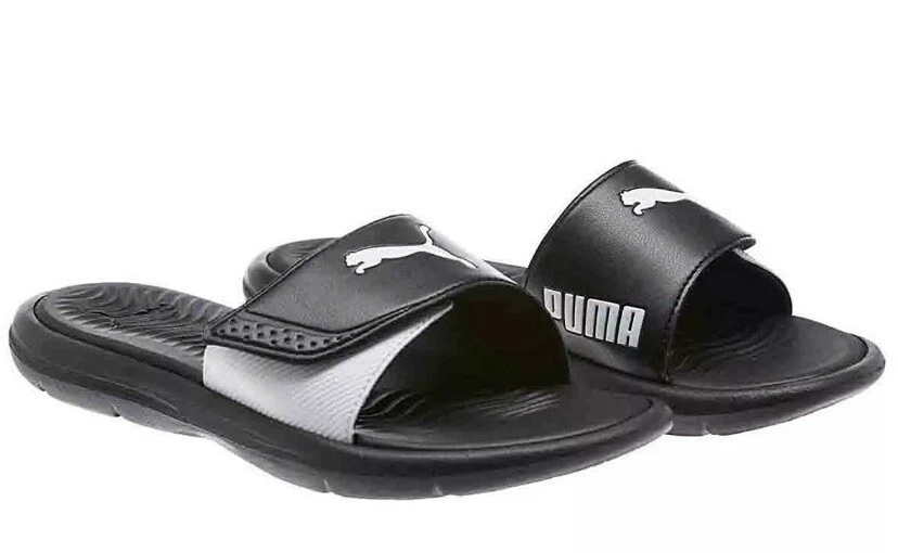Sandalo donna Puma Surfcat taglia 7 nero bianco funzionante piccolo spedizione stesso giorno