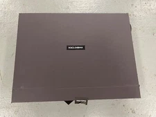 DOLCE & GABBANA EMPTY BOX 100% ORIGINAL 15.50" X 10" X 3" MAGNETIC TOP