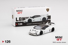 Mini GT MGT 00126 Lamborghini Huracan LB Works GT White
