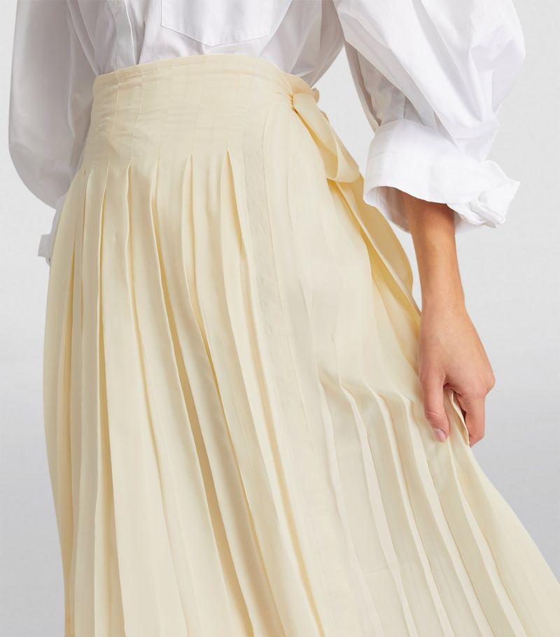 Women's Simone Rocha Pleated Midi Skirt, Style# 3066-0514 Women's Simone Rocha Pleated Midi Skirt, Style# 3066-0514