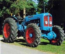 Metal Sign Old Tractor Fordson Roadless Super Major 1964 A4 12X8