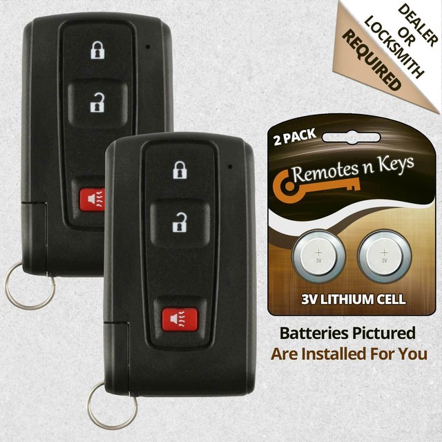 2 For 2004 2005 2006 2007 2008 2009 Toyota Prius Prox Keyless Remote