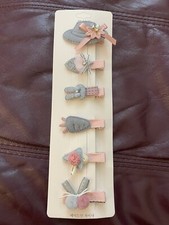6 PCs Kawaii Princess Hairpins Girls Kids Hair Clips Barrettes Accessories- USA