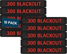 10 Pack Magazine Marking Band 5.56 NATO, .300 Blackout, 7.62 x 39 mm Magazine Ba