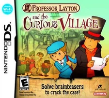 Professor Layton And The Curious Village - Nintendo DS  - Game Only