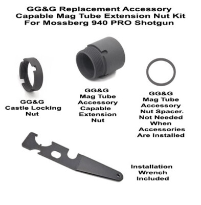 GG&G Replacement Mag Tube Extension Nut For Mossberg 940 PRO