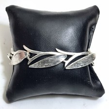 Delphine NARDIN PARIS Authentique Bracelet Branchage Metal Argenté