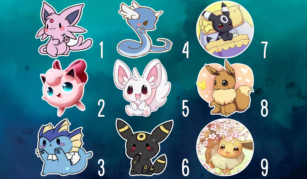 Pokemon Winter Sticker Set Pokemon Stickers, Winter Pokemon Sticker Set,  Pokemon Decals, Cute Pokemon Stickers 