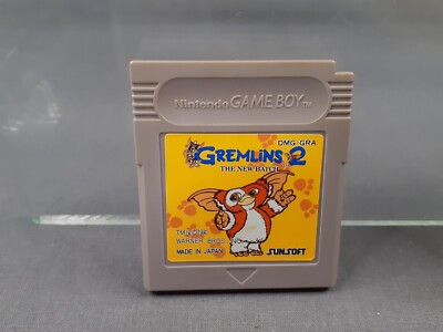 NINTENDO Game Boy GB GREMLINS 2 The New Batch Japanese NINTENDO Game Boy GB GREMLINS 2 The New Batch Japanese