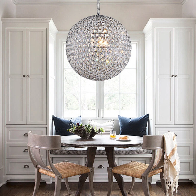 Chrome clearance pendant chandelier