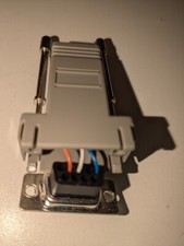 10 Pack - DB9 RS232 Serial Female to RJ45 Female Adapters 3 Wires NEW