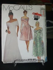 McCall's 4670 Misses Gown or Dress Pattern - Size 14 Bust 36 Waist 28
