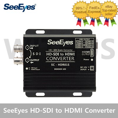 SeeEyes HD-SDI/HDMI コンバーターセット SeeEyes SC-HDR01S HD-SDI to HDMI Converter - Tracking | eBay