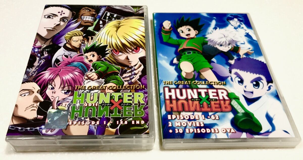 Hunter x Hunter (1999) Season 1 Complete TV Series + OVA + 2 Movie