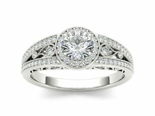 Simulated Brilliant Cut 2.90CT Shiny Sapphire Women's Wedding Ring In 935 Silver