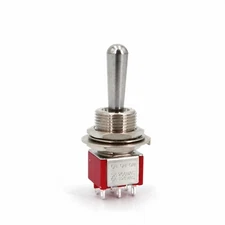 T812-Z1 Large Long Handle 6Pin ON-ON-ON Latching 3-Way SP3T Mini Toggle Switch